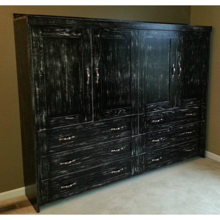 Horizontal Wood Dresser Cabinet Face - H108