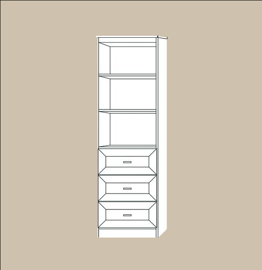 Horizontal Melamine HC304