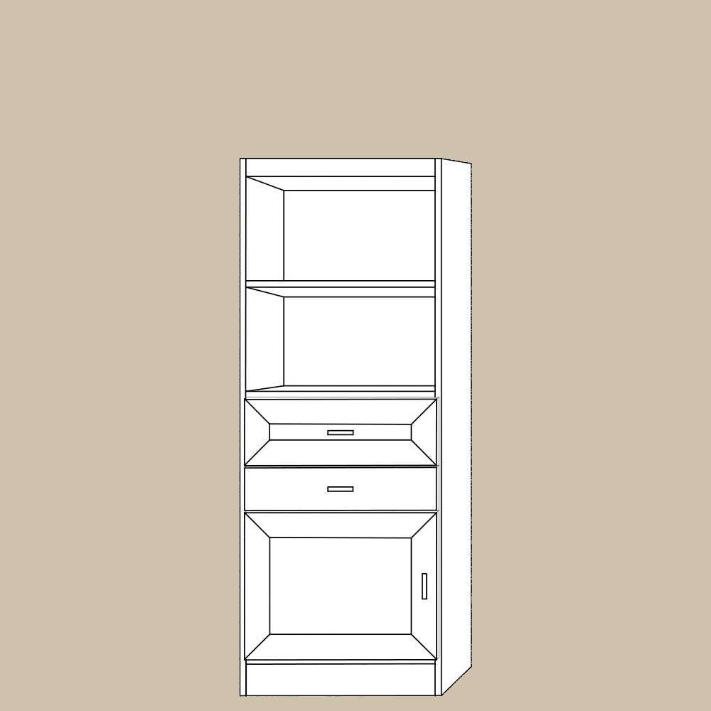 Horizontal Melamine HC206