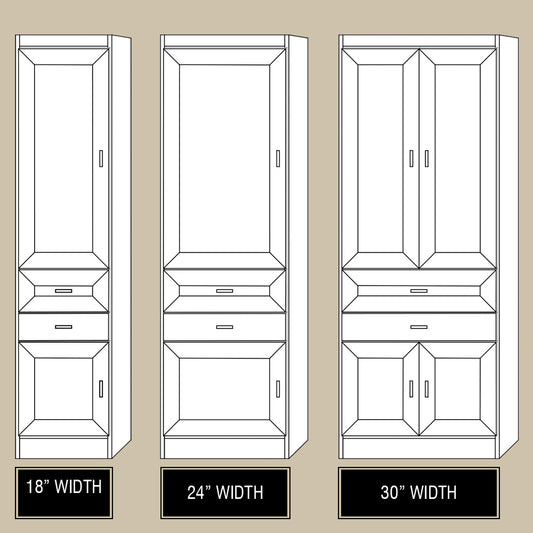 Vertical Melamine VC207